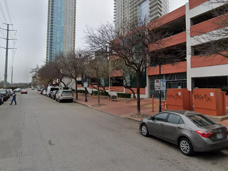 Parking at Elle West Ave. Garage