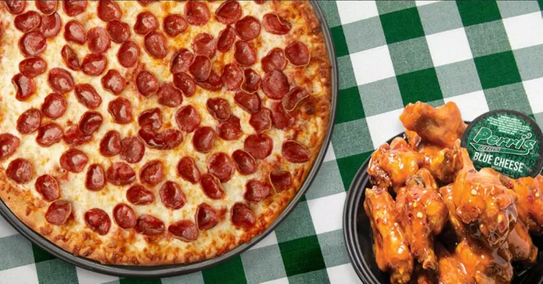$19 For 1 Large Cheese Pizza & 12 Regular Wings (Reg. $38)