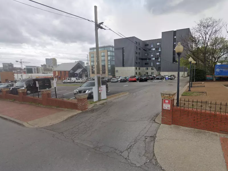 Parking at Alley Entrance - 2nd and Elm Lot