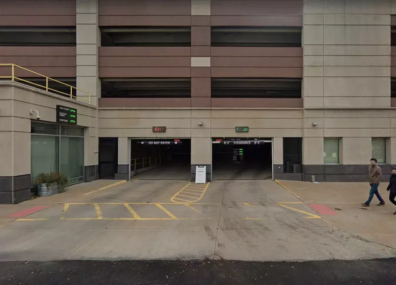 Parking at Parking Structure 8 Garage