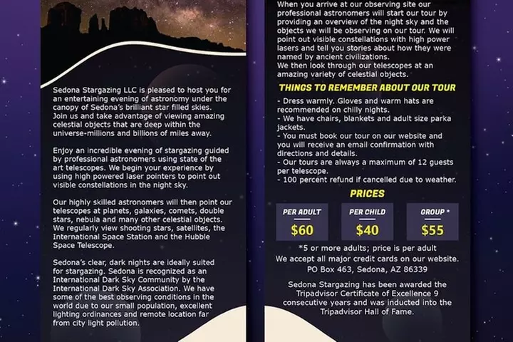 Sedona Stargazing Tours LLC