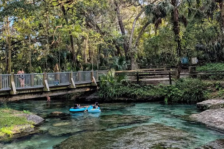 Rock Springs River Tubing & Apopka Wildlife Adventure with Pickup