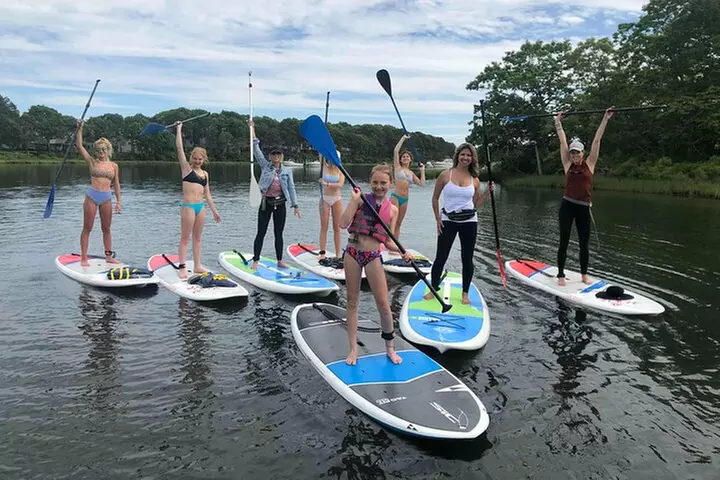 Stand Up Paddle Board Ice Cream Boat Adventure