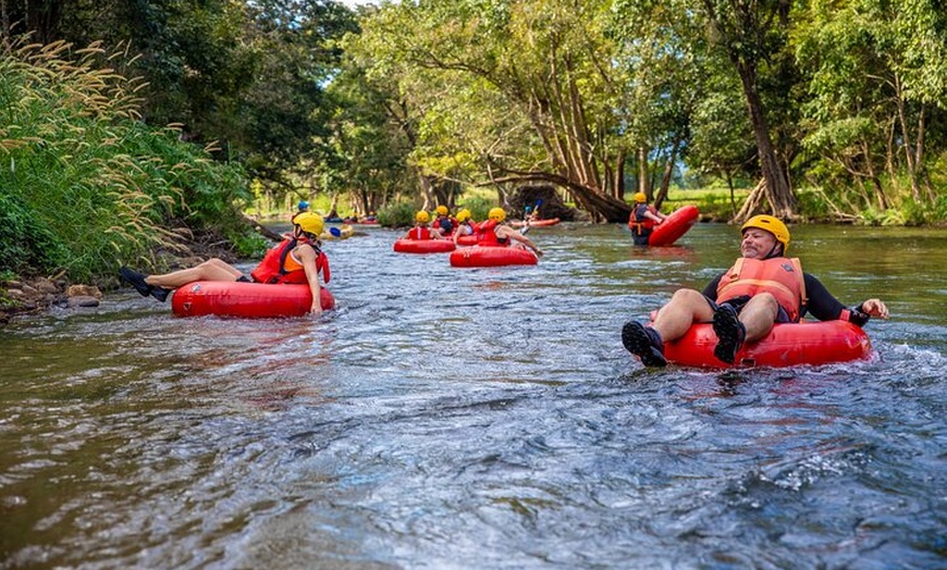 Image 8: Rainforest River Tubing from Cairns