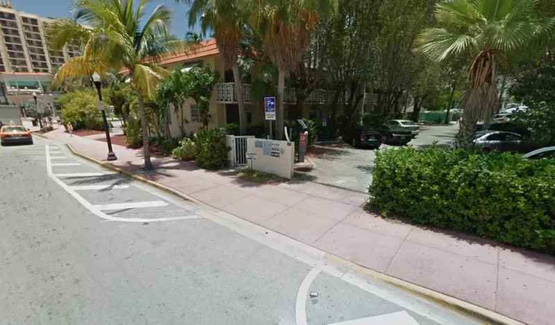 Parking at 427 Collins Ave. Lot