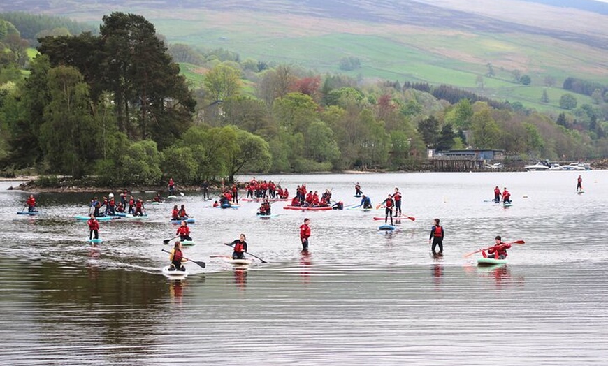 Image 3: Stand Up Paddle Boarding in Aberfeldy