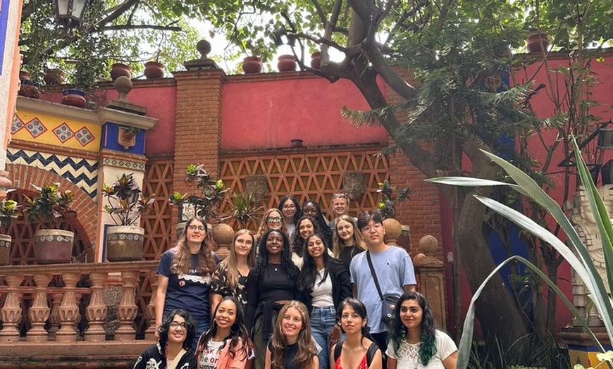 Image 16: Xochimilco floating gardens, Coyoacan and UNAM murals
