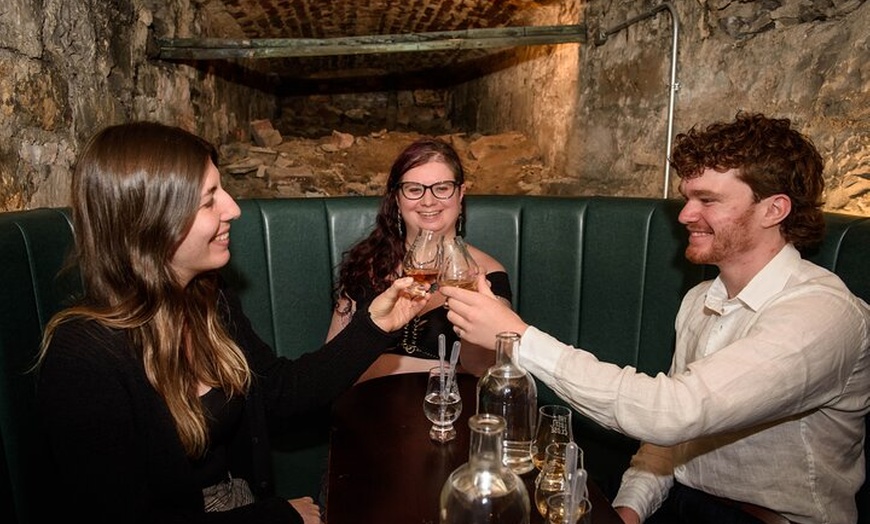 Image 1: Luxury Whisky Tasting in Edinburgh's Underground Vaults | 90min