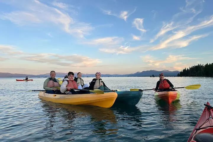 Tahoe City 3-Hour Tandem Kayak Rental (2 People)