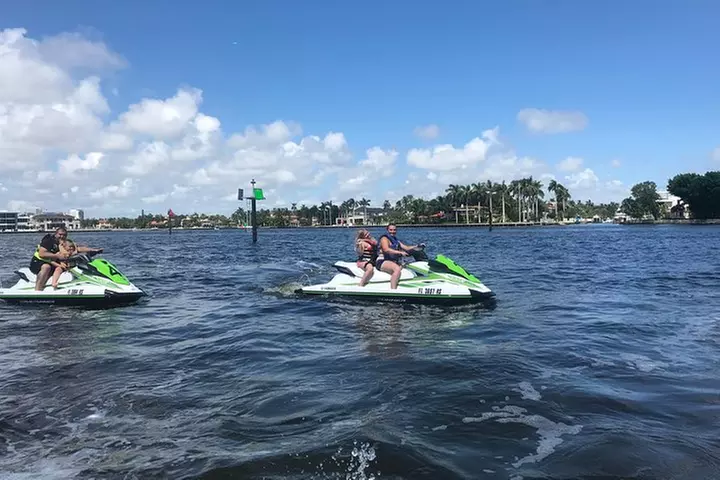 Oceanfront Jet Ski Rental Pompano Beach Florida Lighthouse View