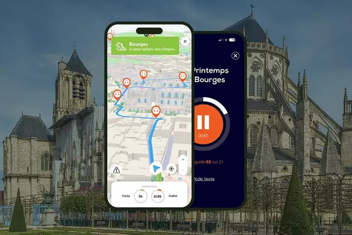 Bourges Visite audioguidée à pied 1h20 et 22 commentaires audios - Primary Image