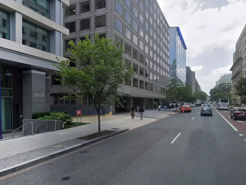 Parking at 1620 I St. NW. Garage