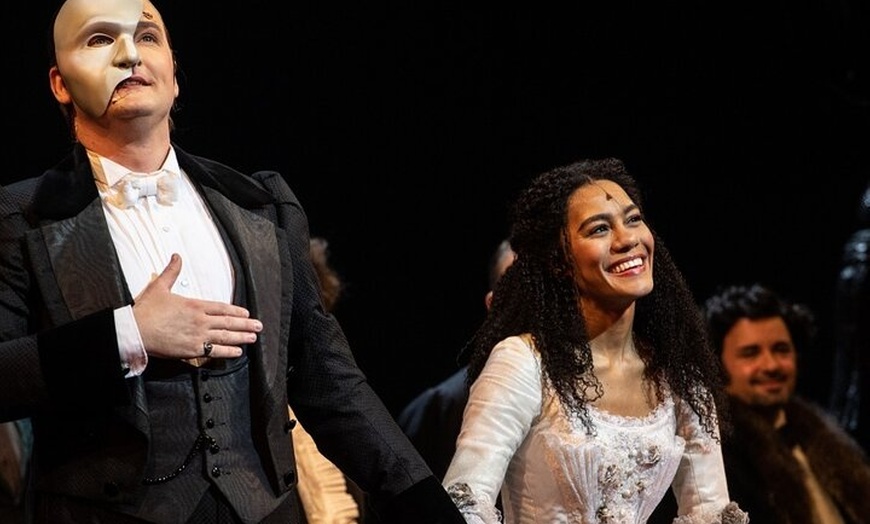 Image 3: London Phantom of The Opera with Two Course Pre-Show Meal & Drink