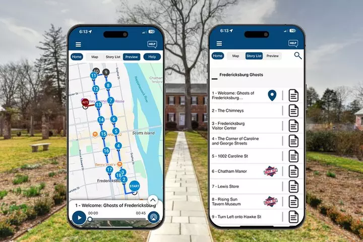 Ghosts of Fredericksburg, Virginia: A Self-Guided Walking Tour