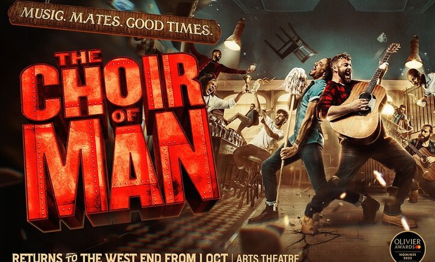 Image 1: London Theatre: The Choir of Man