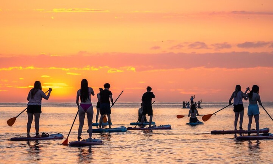 Image 14: Barcelona : Sunrise Paddle Surf con Instructor y Fotos