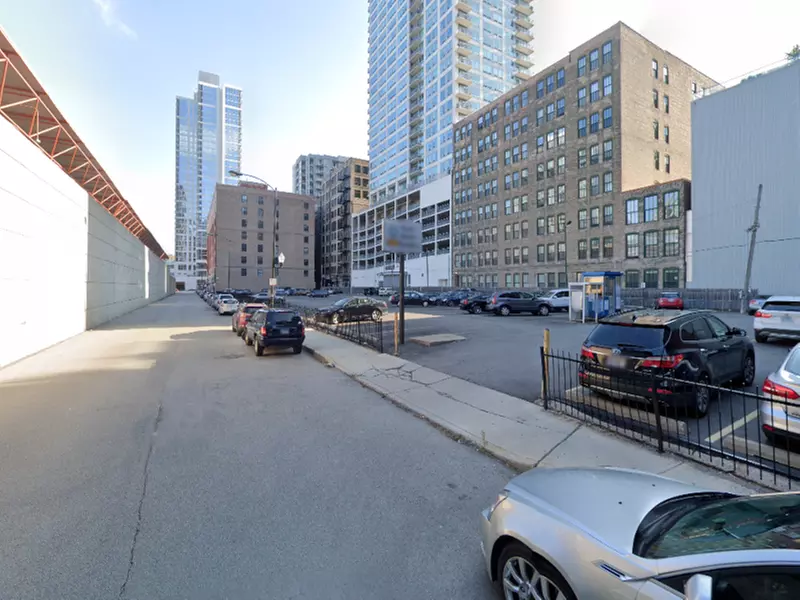 Parking at 650 S. Financial Pl. Lot