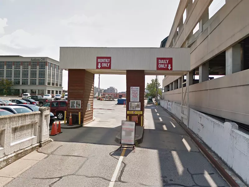 Parking at 101 S. Alabama St. Lot