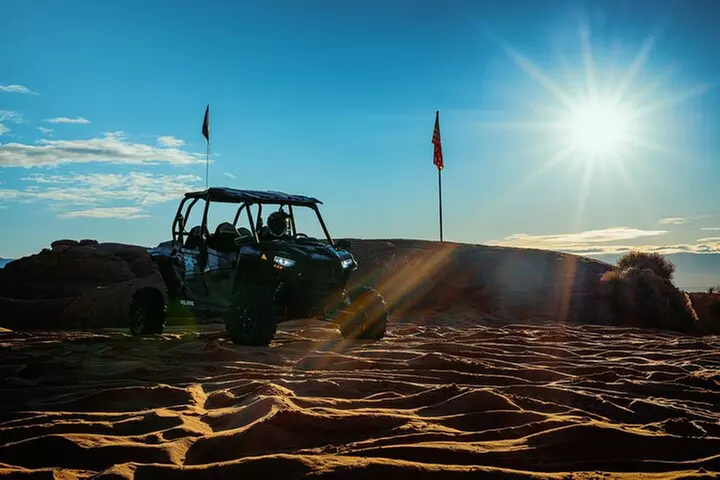 Greater Zion: Sunset UTV Tour at Sand Hollow