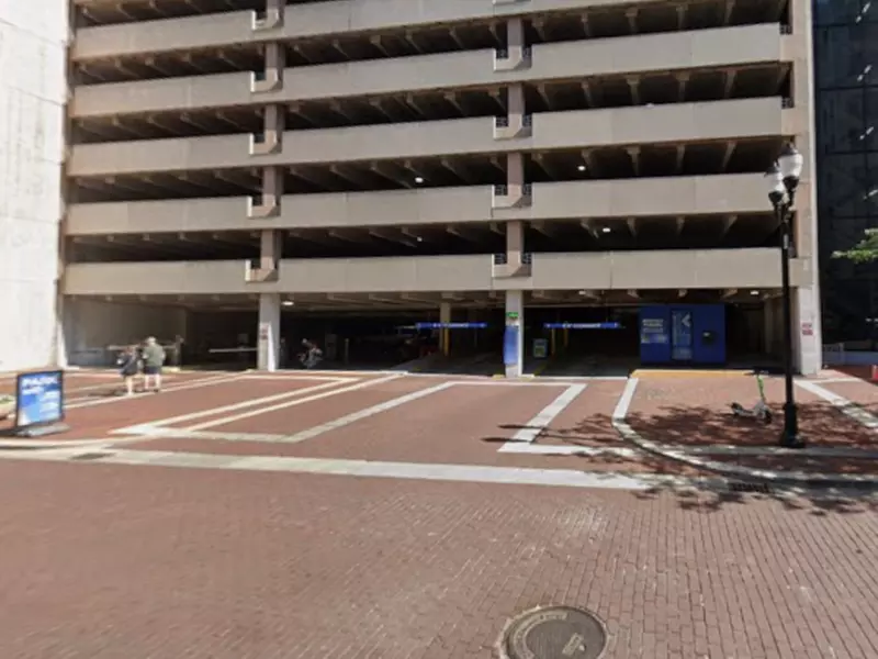 Parking at 120 W. Market St. Garage