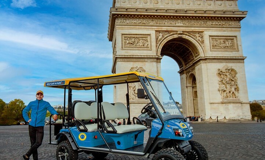 Image 5: Golf Cart in Paris – Visite privée – Prise en charge incluse
