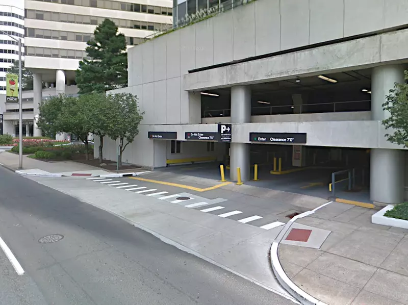 Parking at 263 Tresser Blvd. Garage