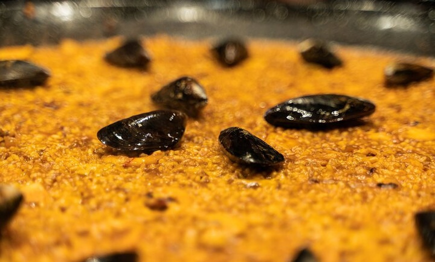 Image 33: Barcelona Paella Cooking Class &amp; Boqueria &amp; Hofmann-Trained Chefs