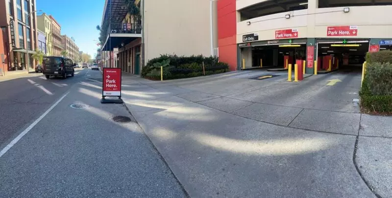 Parking at 601 Tchoupitoulas St. Garage - P630