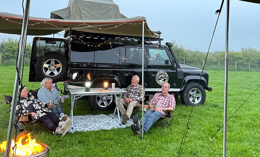 Image 3: Hire Land Rover Defender Camper To Tour Northumberland and Beyond