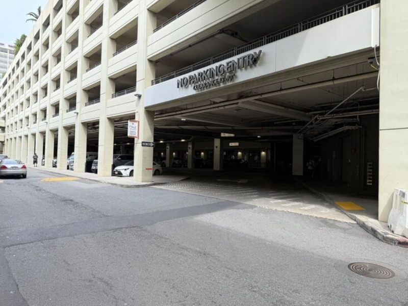 Parking at P1705 - Kapiolani Parking Structure Garage
