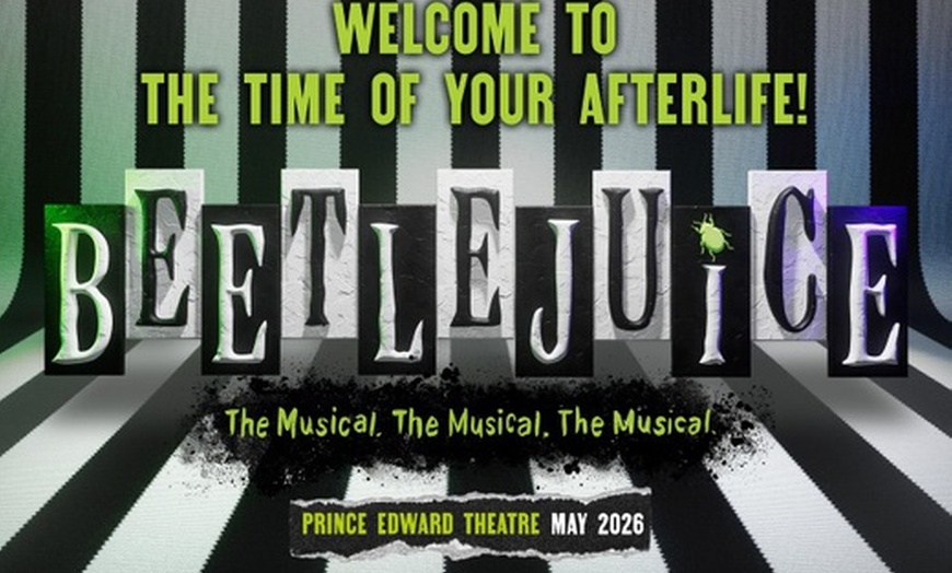 Image 1: Tickets to see Beetlejuice