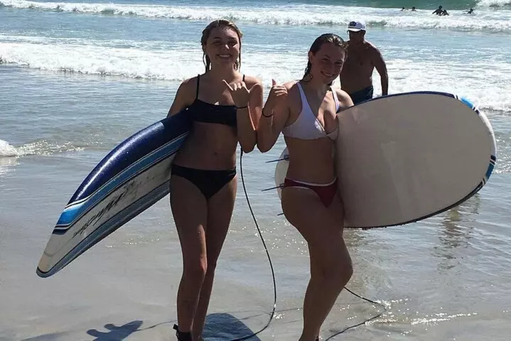 2 Hours Private Surf Lessons in Solana Beach