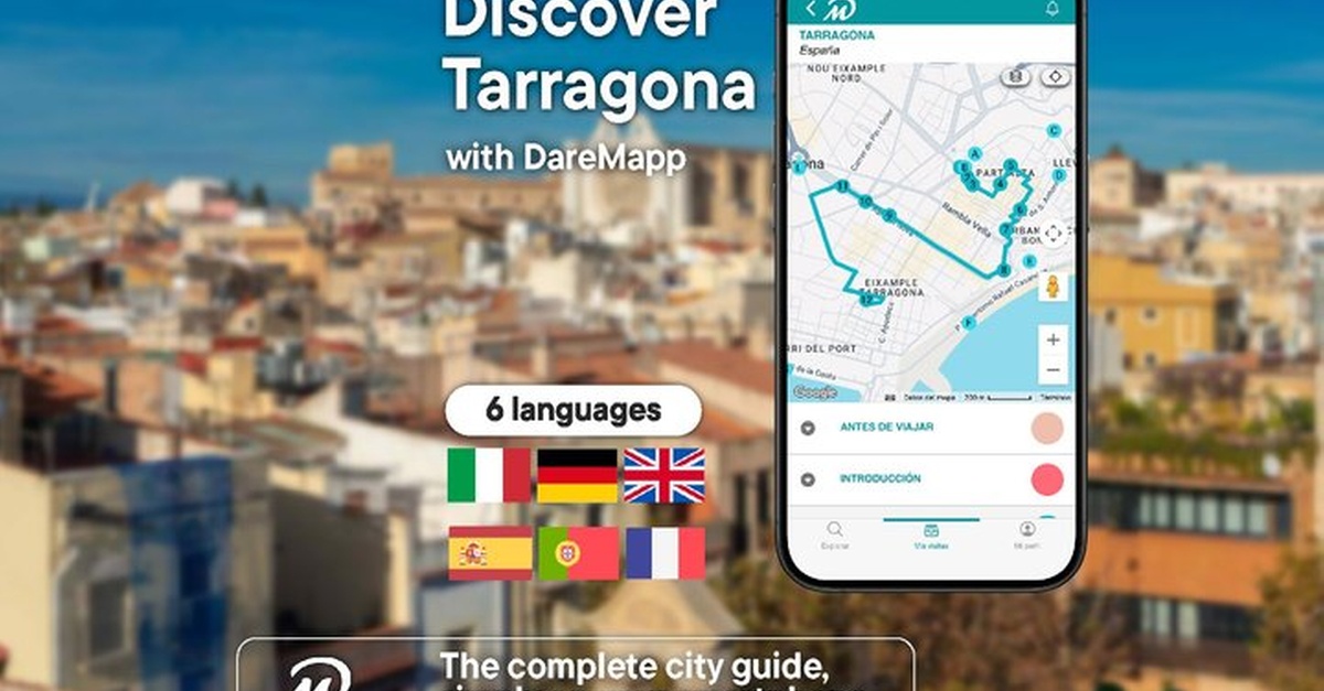 Visita guiada privada con móvil en Tarragona