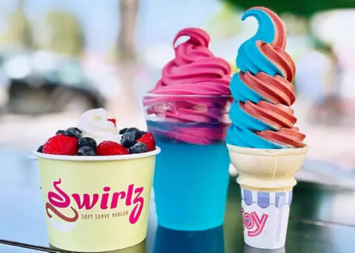 5% Cash Back at Swirlz Soft Serve Parlor