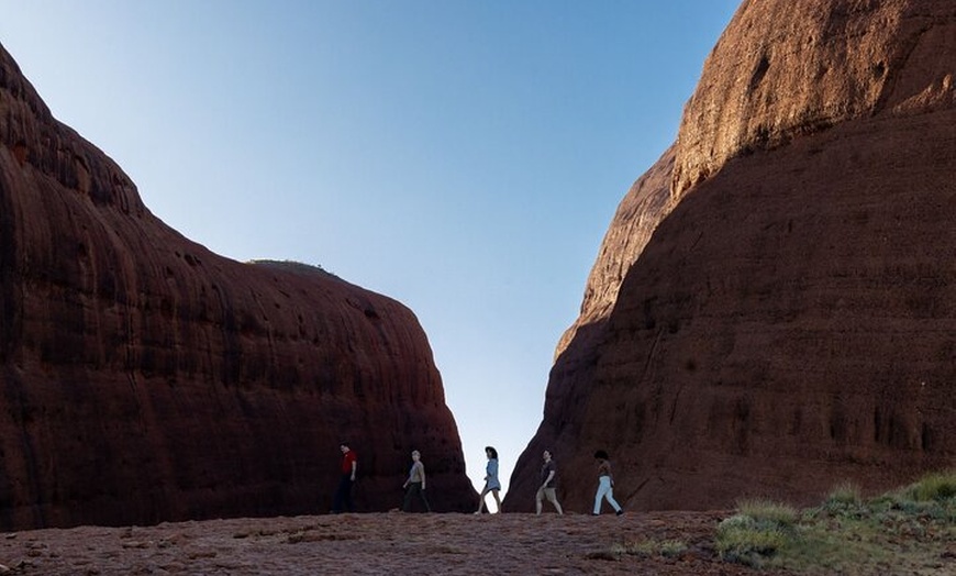 Image 2: Uluru Sunrise (Ayers Rock) and Kata Tjuta Half Day Trip