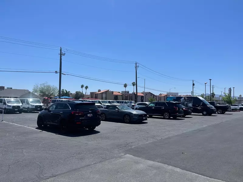 Parking at Airport Center Lot