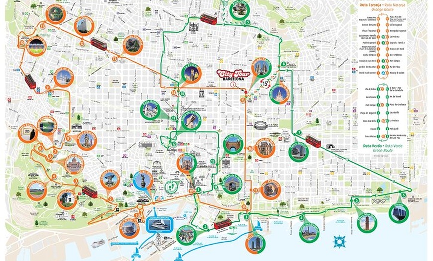 Image 12: Barcelona City Tour Hop-On Hop-Off y Acuario