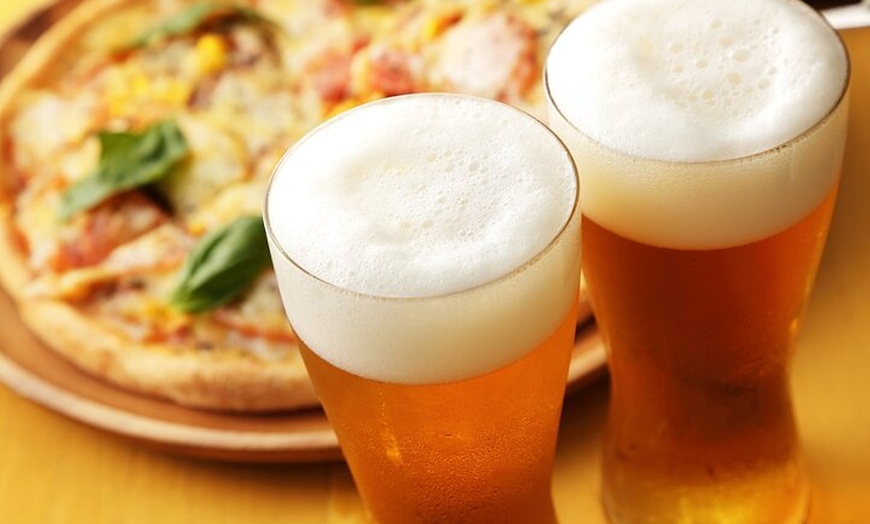 Image 1: London Pizza & Drinks Bus Experience