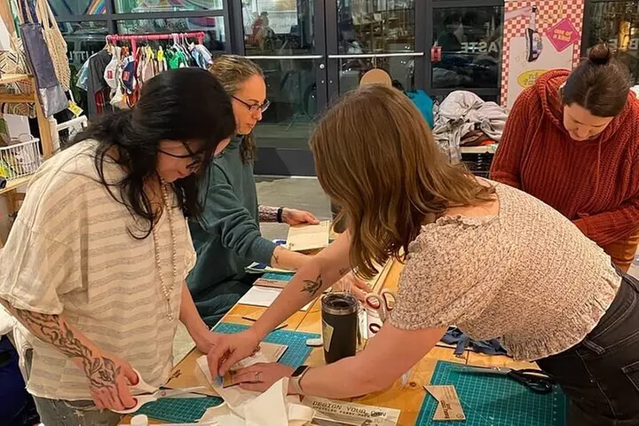 Design Your Own Upcycled Tank Top BYOB - Primary Image