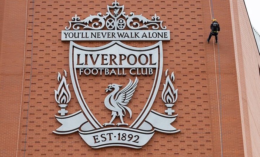 Image 1: Anfield Abseil with Free Entry to the LFC Museum