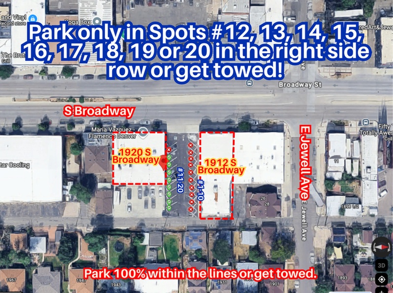 Parking at 1920 S. Broadway Lot