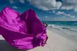 Flying Dress Photo Shoot in the Mexican Caribbean - Image 2