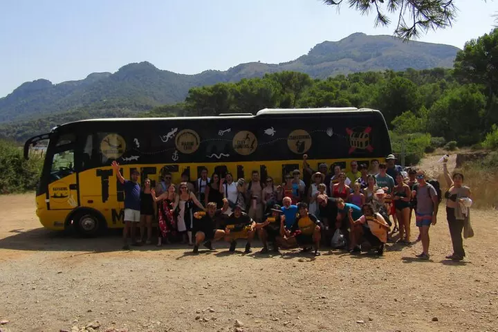 Mallorca : Paseo en kayak, cueva marina, salto acantilado y snorkel