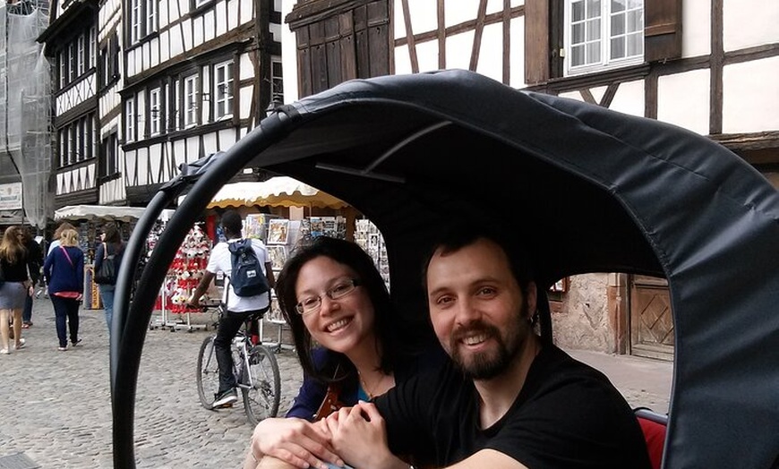 Image 3: 90 - minute Visite guidée de Strasbourg par Pedicab