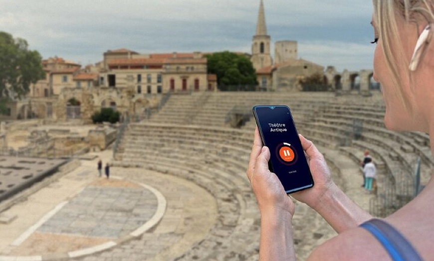 Image 3: Arles Visite audioguidée à pied 1h30 et 18 commentaires audios