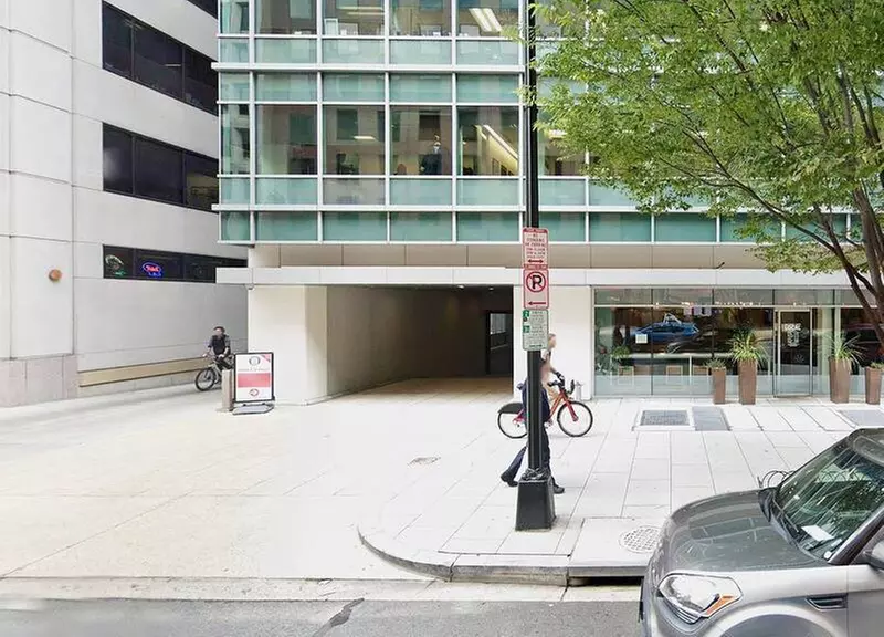 Parking at 1129 20th St. NW.