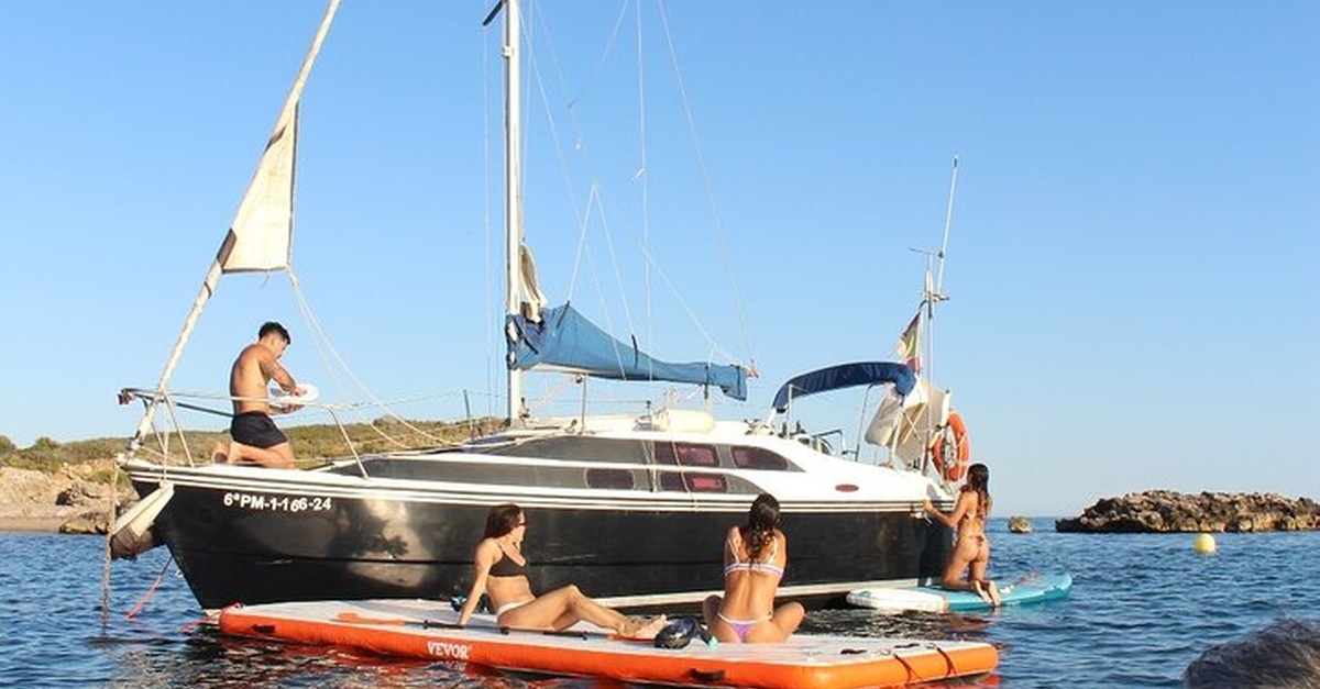 Barco privado para aventura acuática en Palma de Mallorca