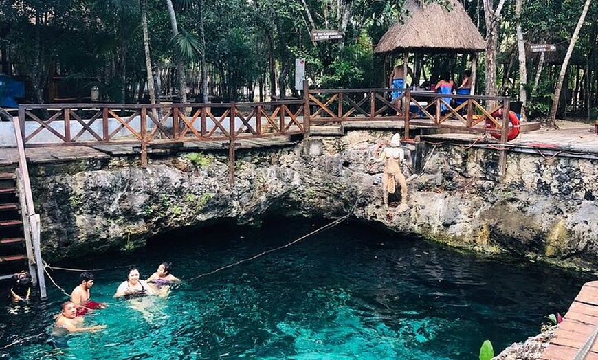 Image 9: Sacred Waters: 3 Cenotes & Hidden Lagoon from Cancun