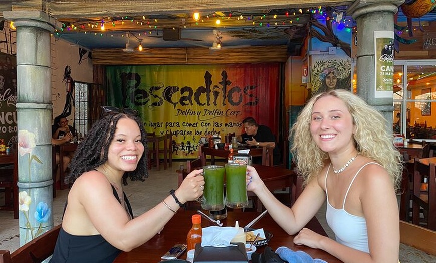 Image 14: Local Taco Tour in Cancun with Tequila Tasting and Dessert