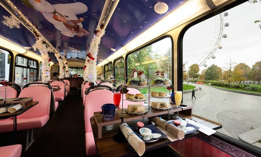Image 3: London: The Snowman Afternoon Tea Bus Tour